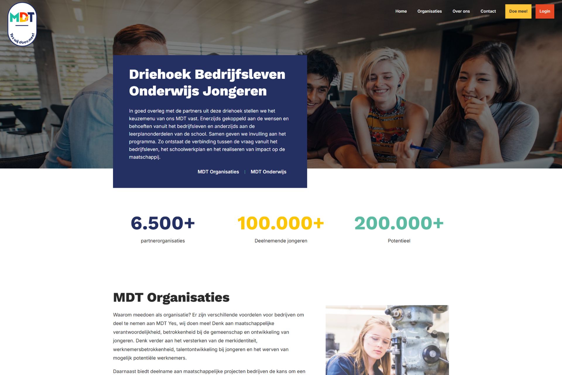 MDT Yes wij doen mee